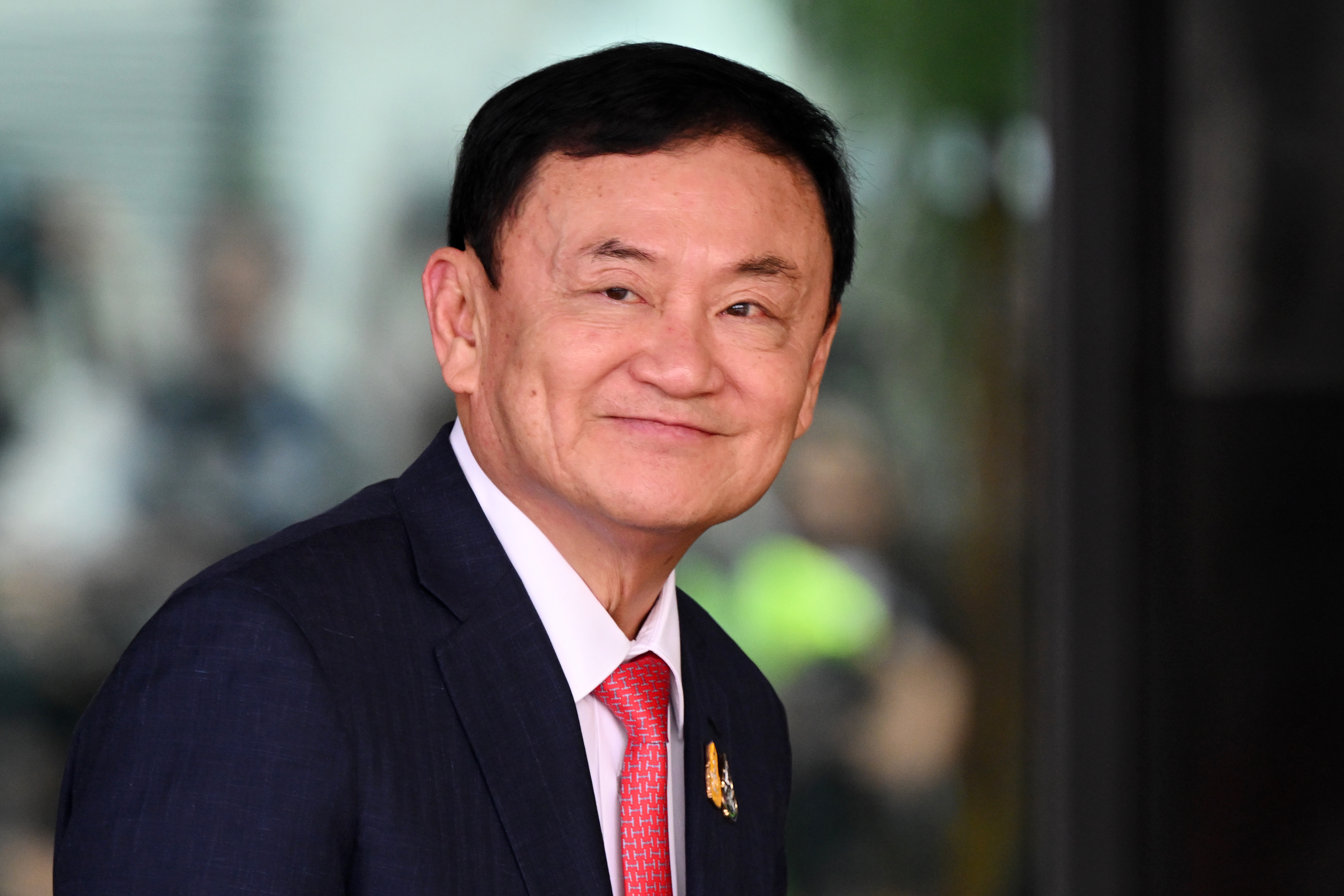 Thail politician Thaksin Shinawatra