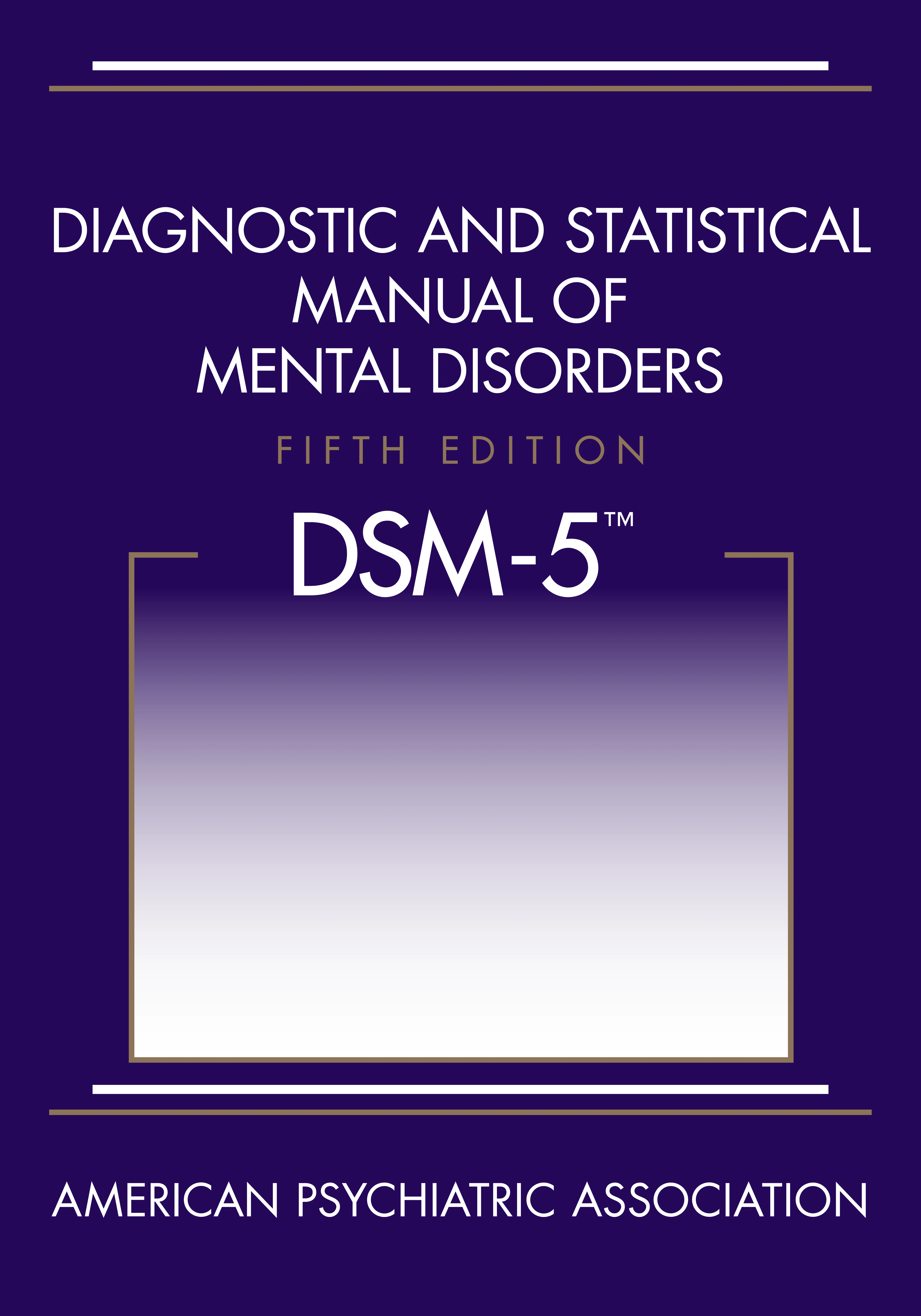 Front cover of DSM-5 book