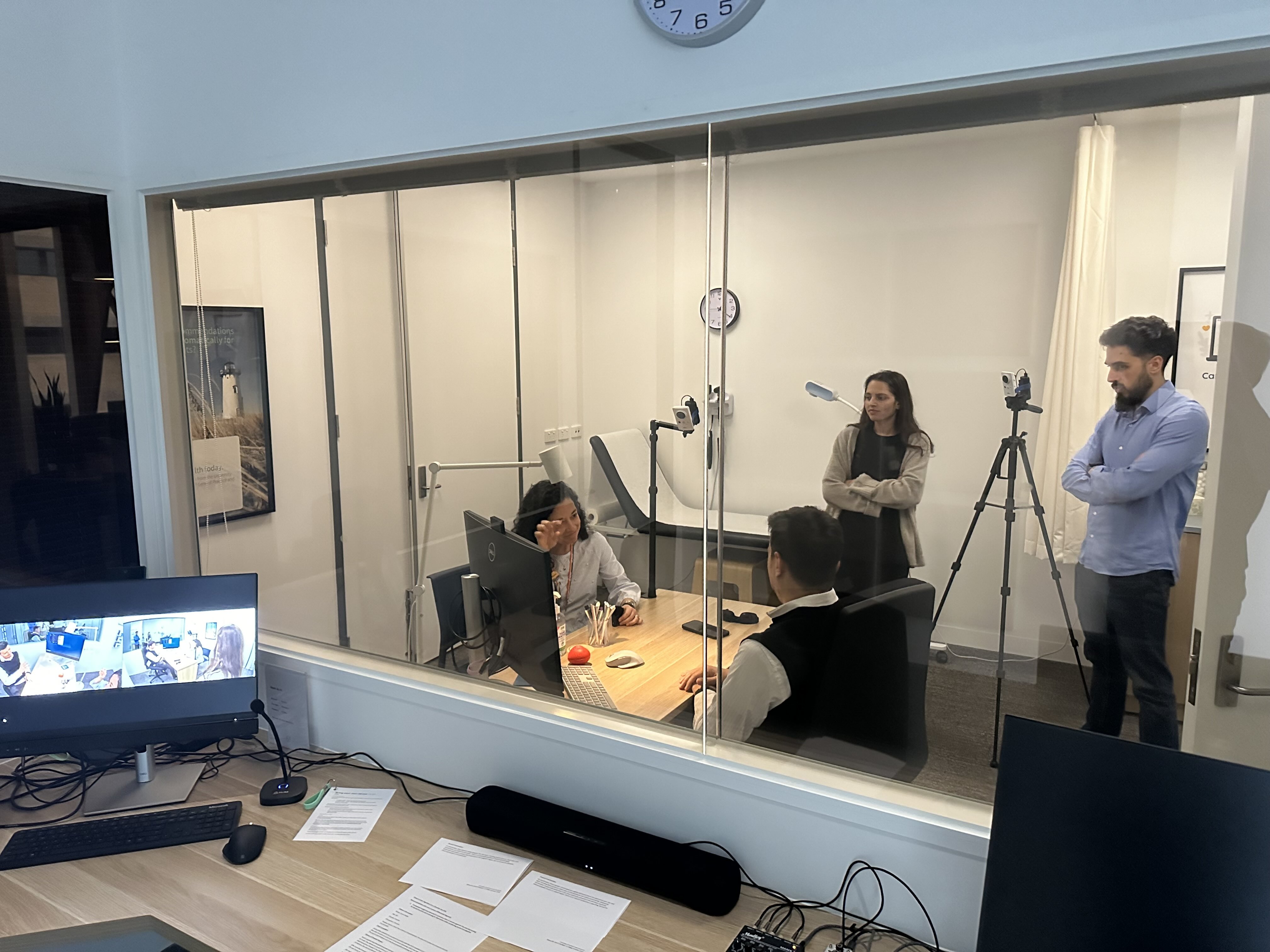 Observing testing in Virtual GP clinic