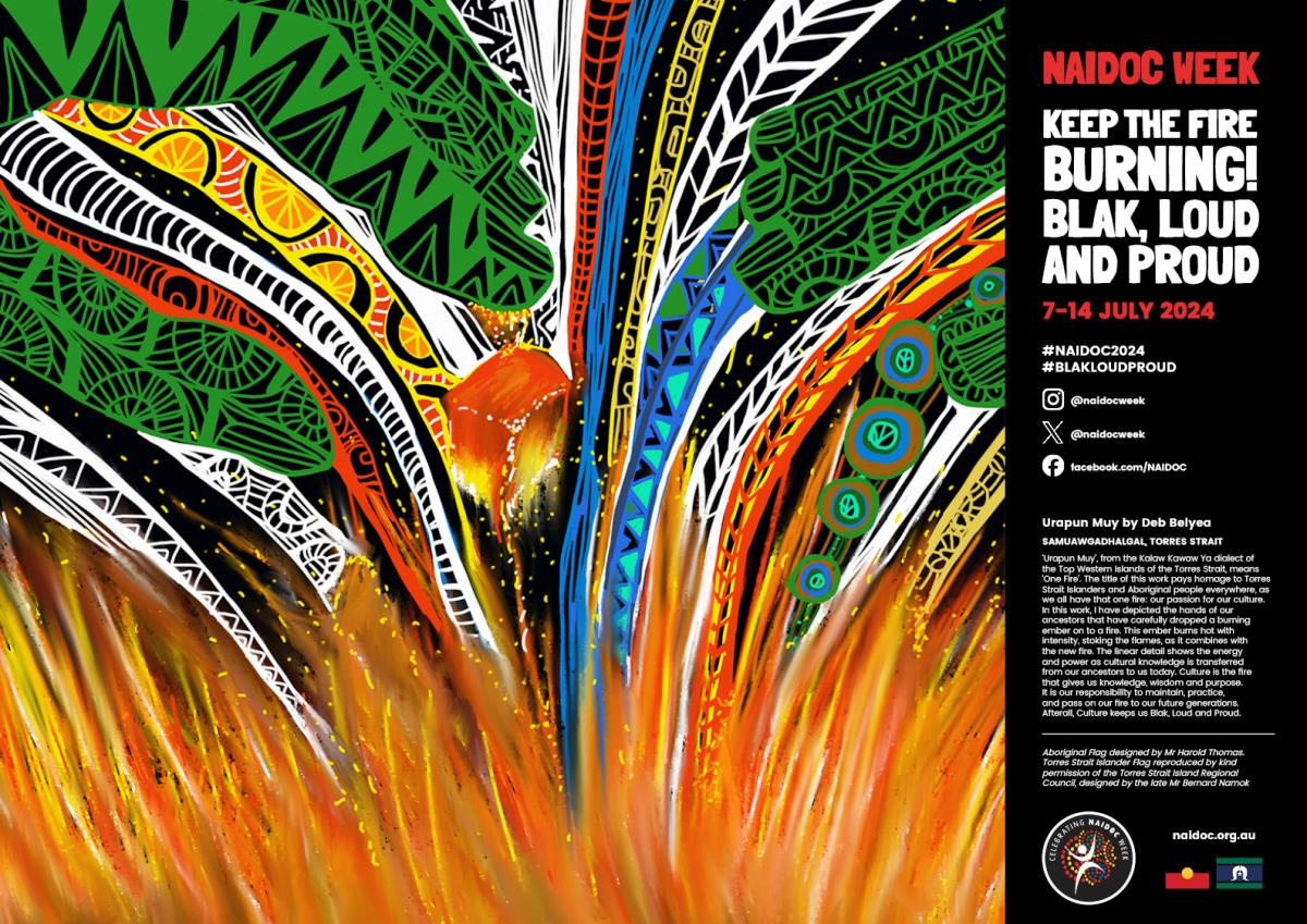 Poster for NAIDOC week 2024