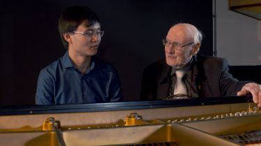 Piano men: When a mentor meets a prodigy thumbnail image