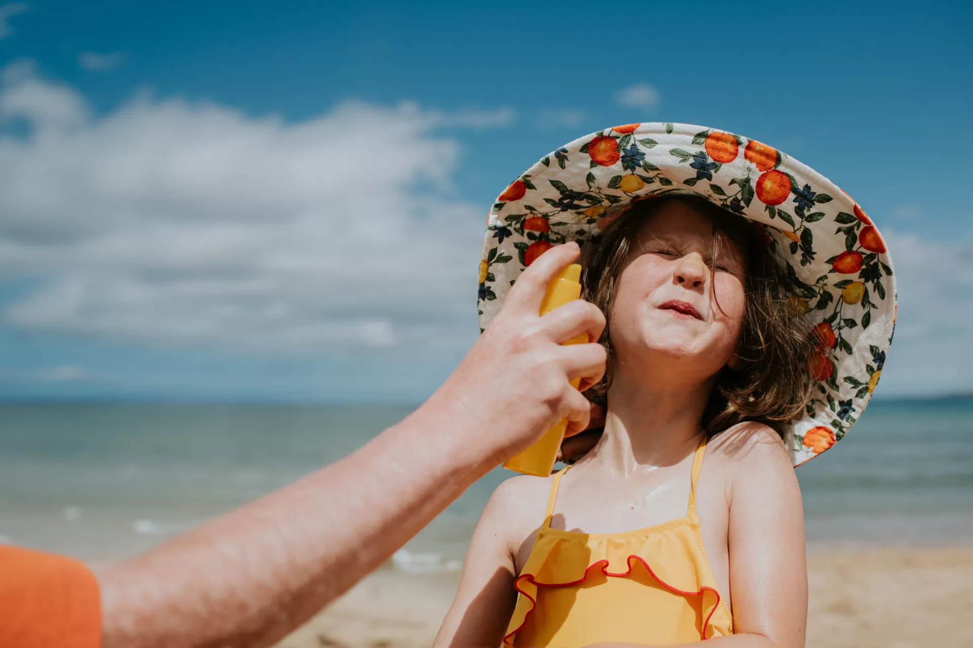 Sunscreen spray