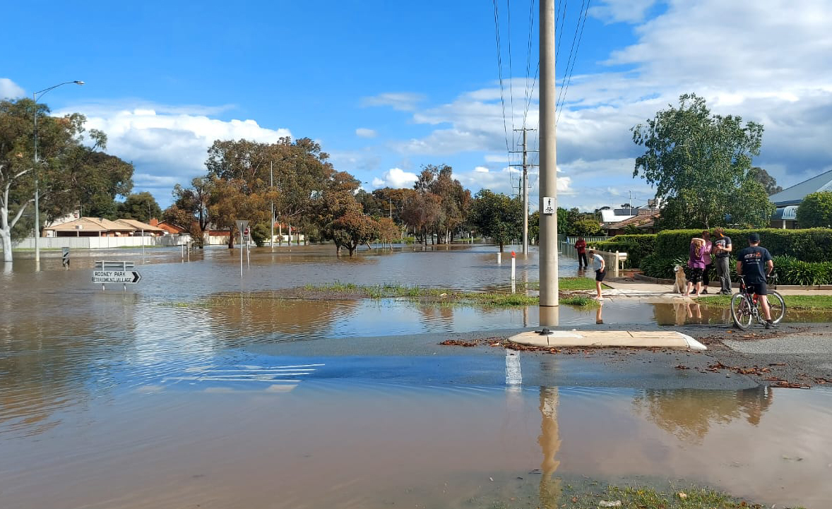 Southeast Victoria flooded