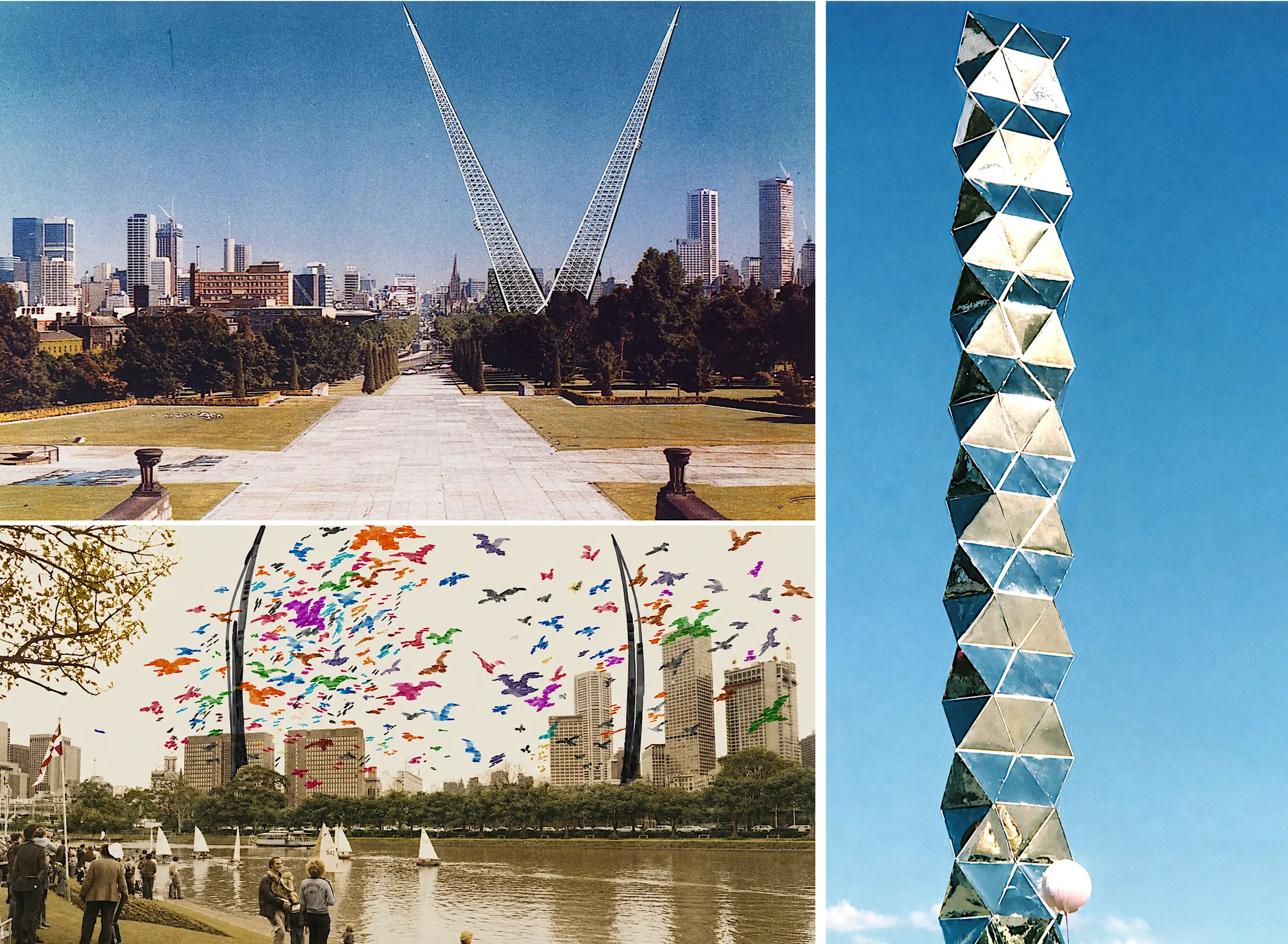 Entries in the 1979 Melbourne Landmark Ideas Competition