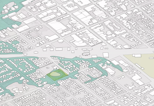 A GIF of plans for HSR in Shepparton