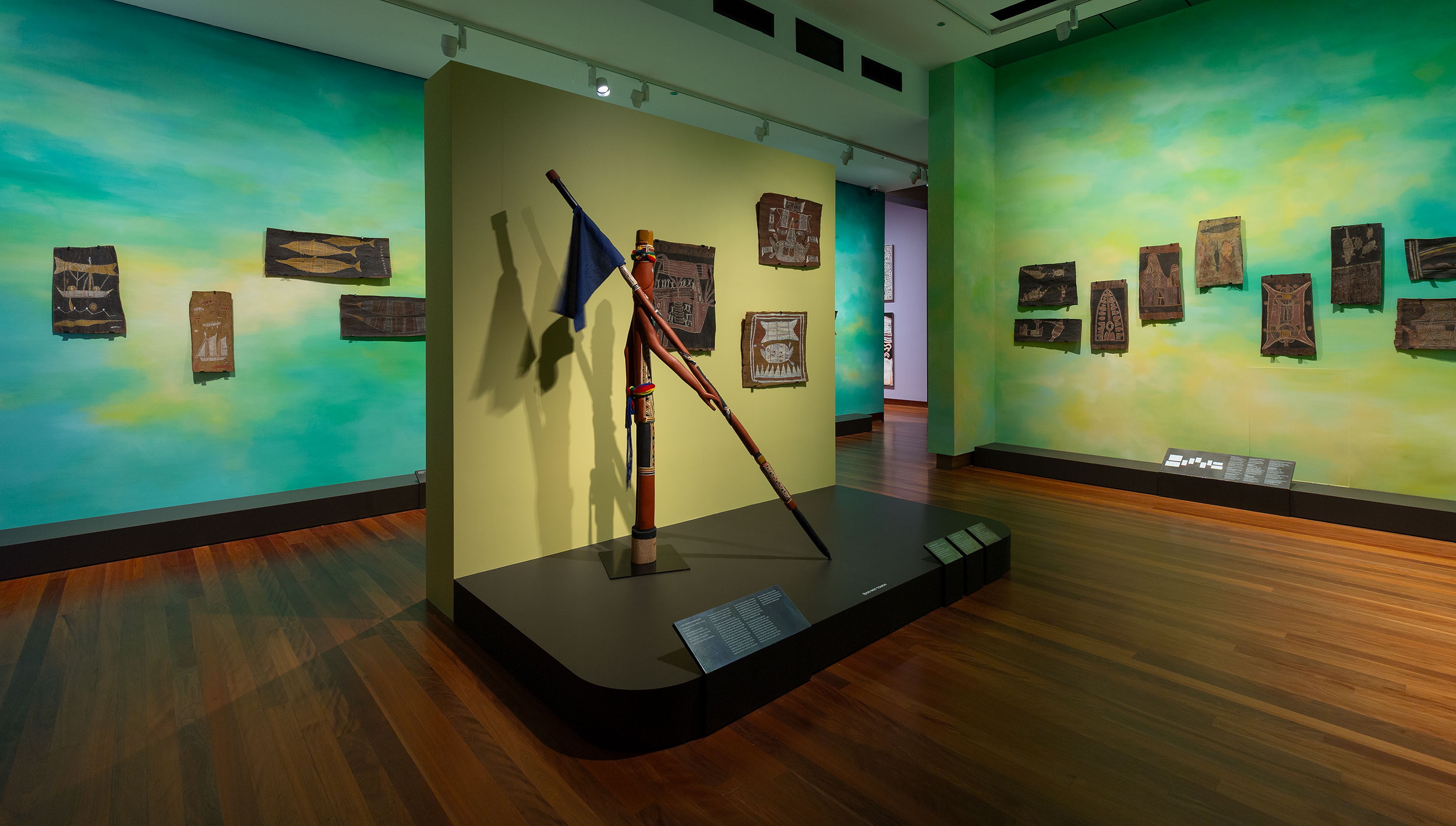 rare works by Anindilyakwa artists from Groote Eylandt held in the Leonhard Adam Collection