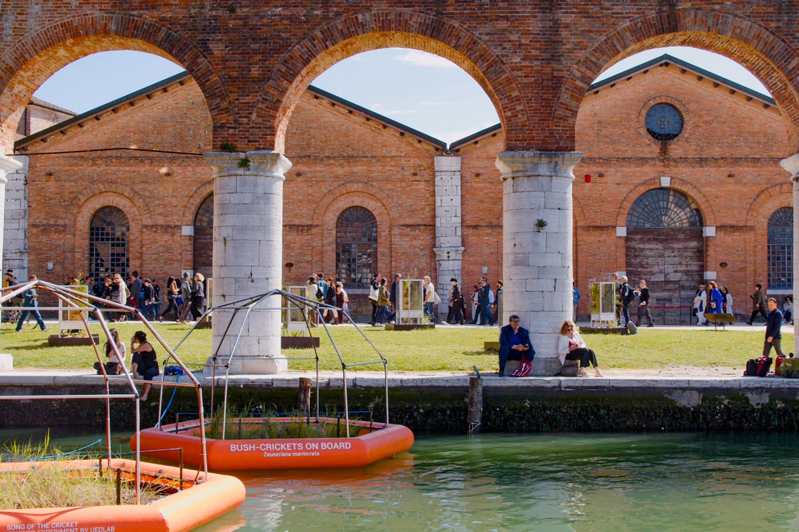 Exhibiton by water