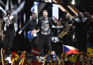 Eurovision skyrockets into orbit with Timberlake thumbnail image