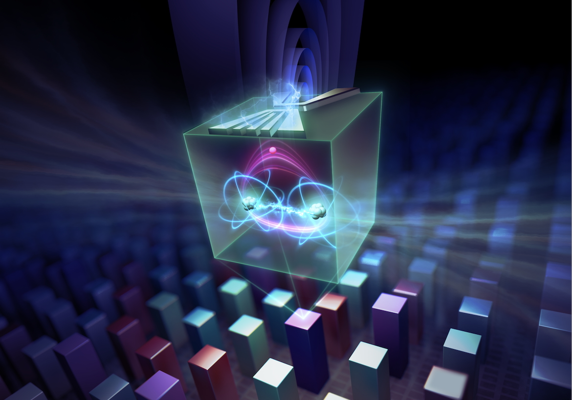 Quantum computing Graphic