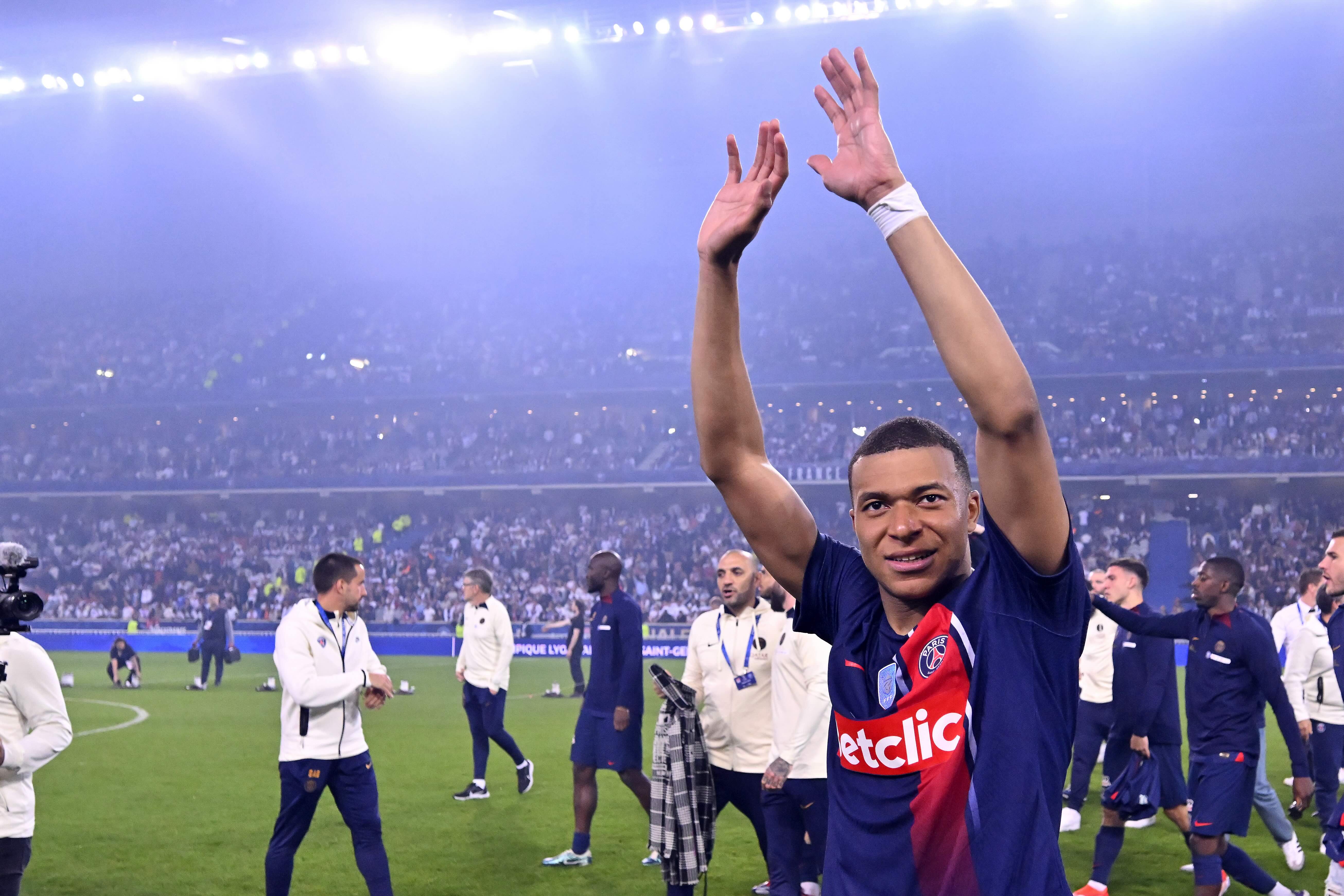 Kylian Mbappe of France during the UEFA EURO 2024 Qualifying Round match