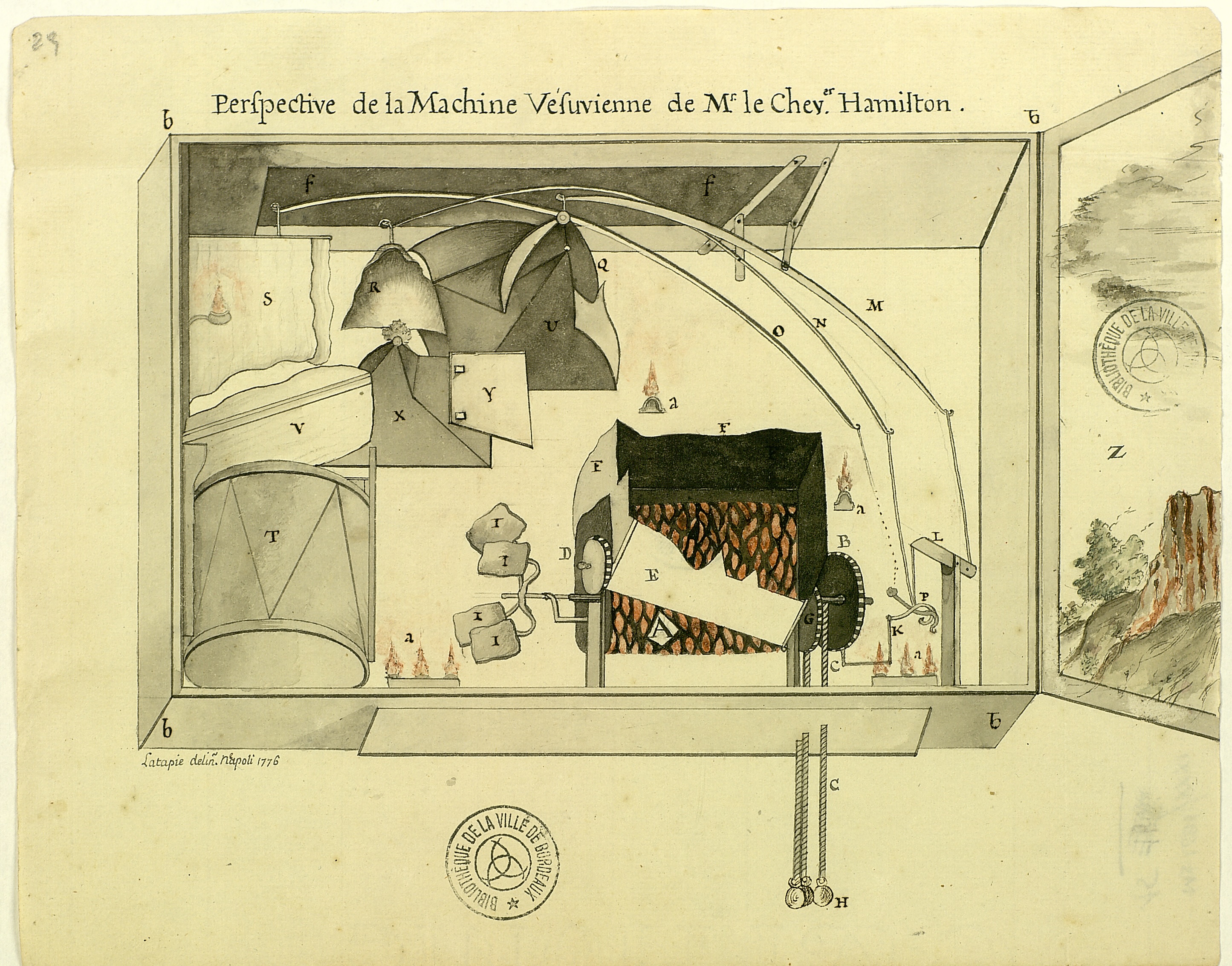 Mt Vesuvius exhibit plans