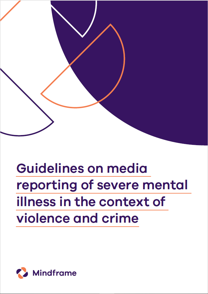 Cover of Mindframe Guidelines booklet