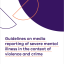 Cover of Mindframe Guidelines booklet