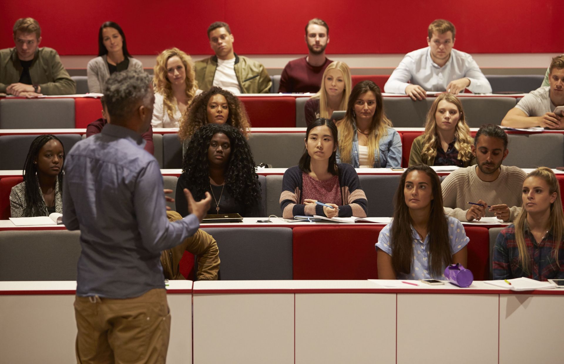 Students in classroom