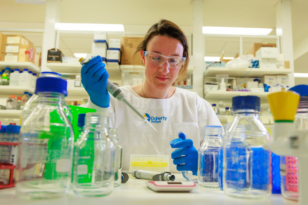 Scientist at work