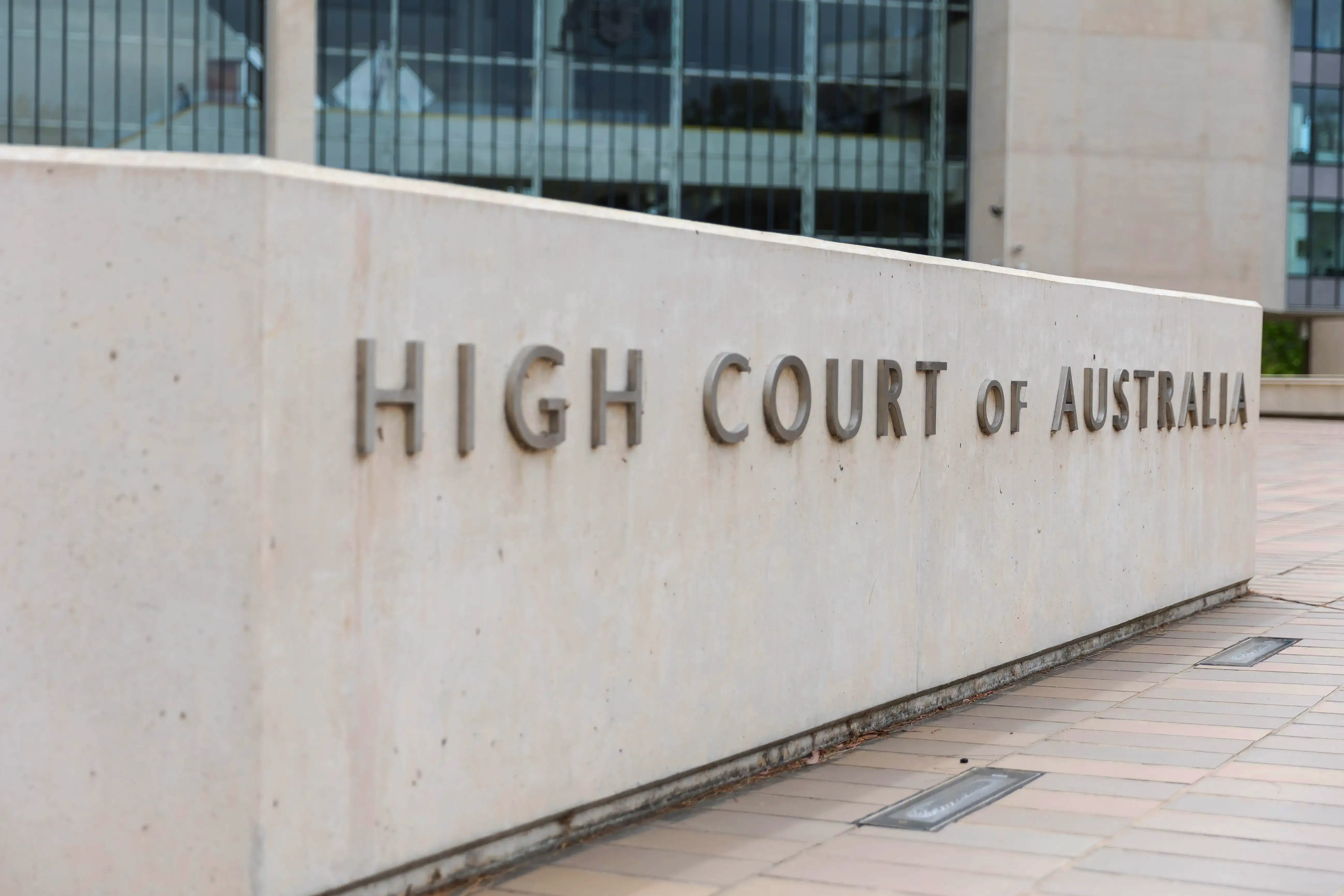 An external shot of Australia's High Court