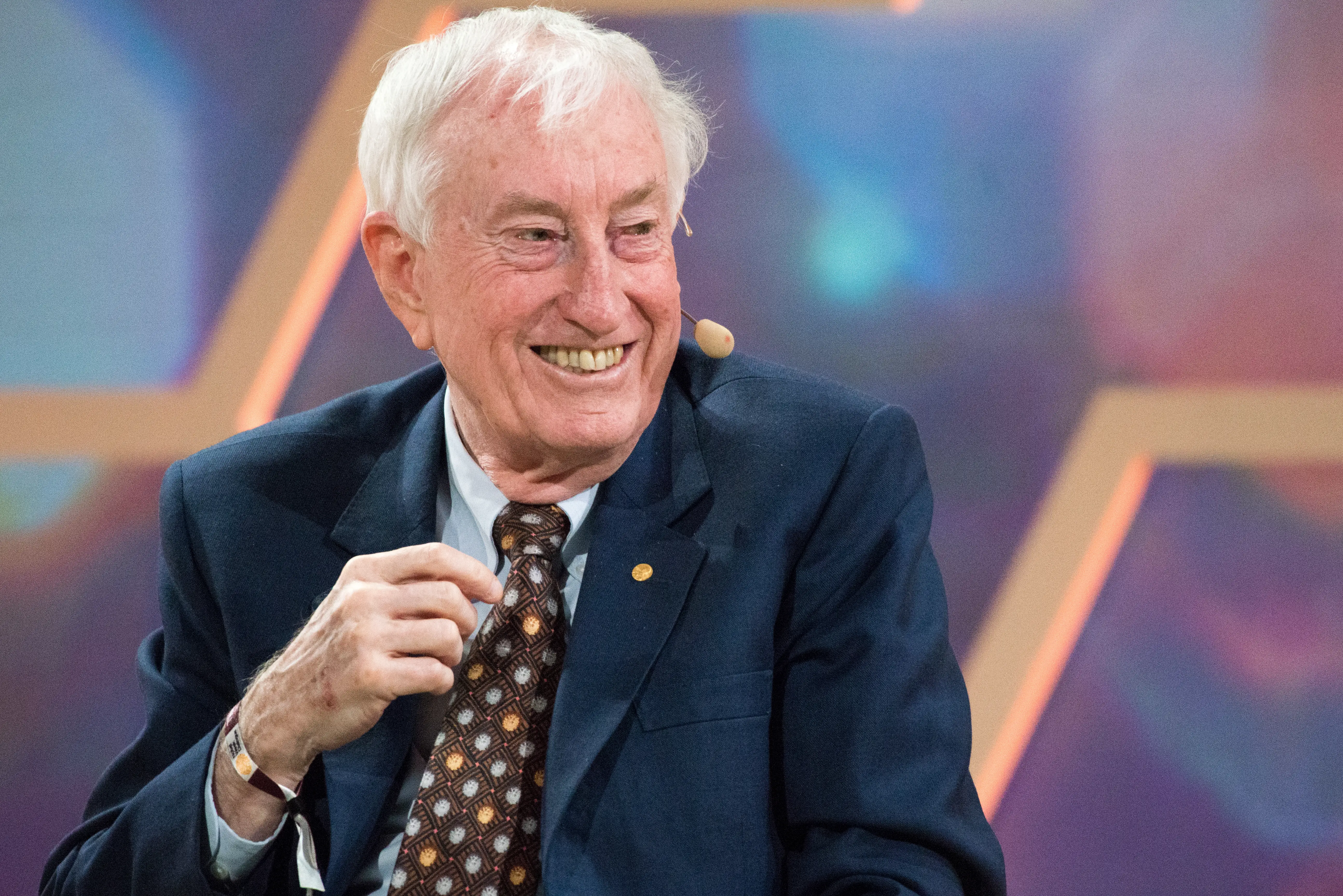 Peter Doherty, 1996 Laureate of the Nobel Prize in Physiology or Medicine, speaks at ‘Nobel Week Dialogue: the Future of Truth’