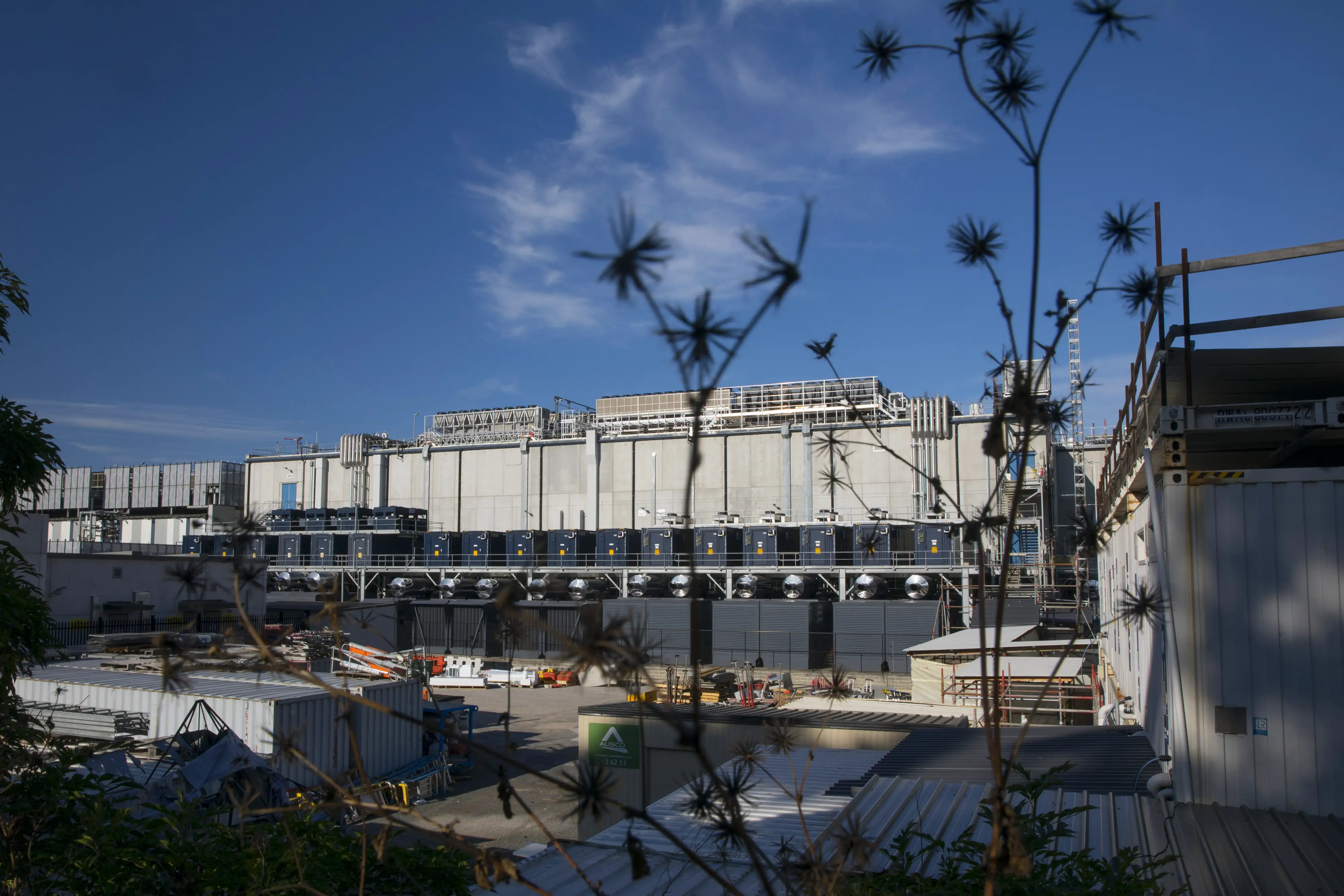 Exterior of a data centre in Sydney