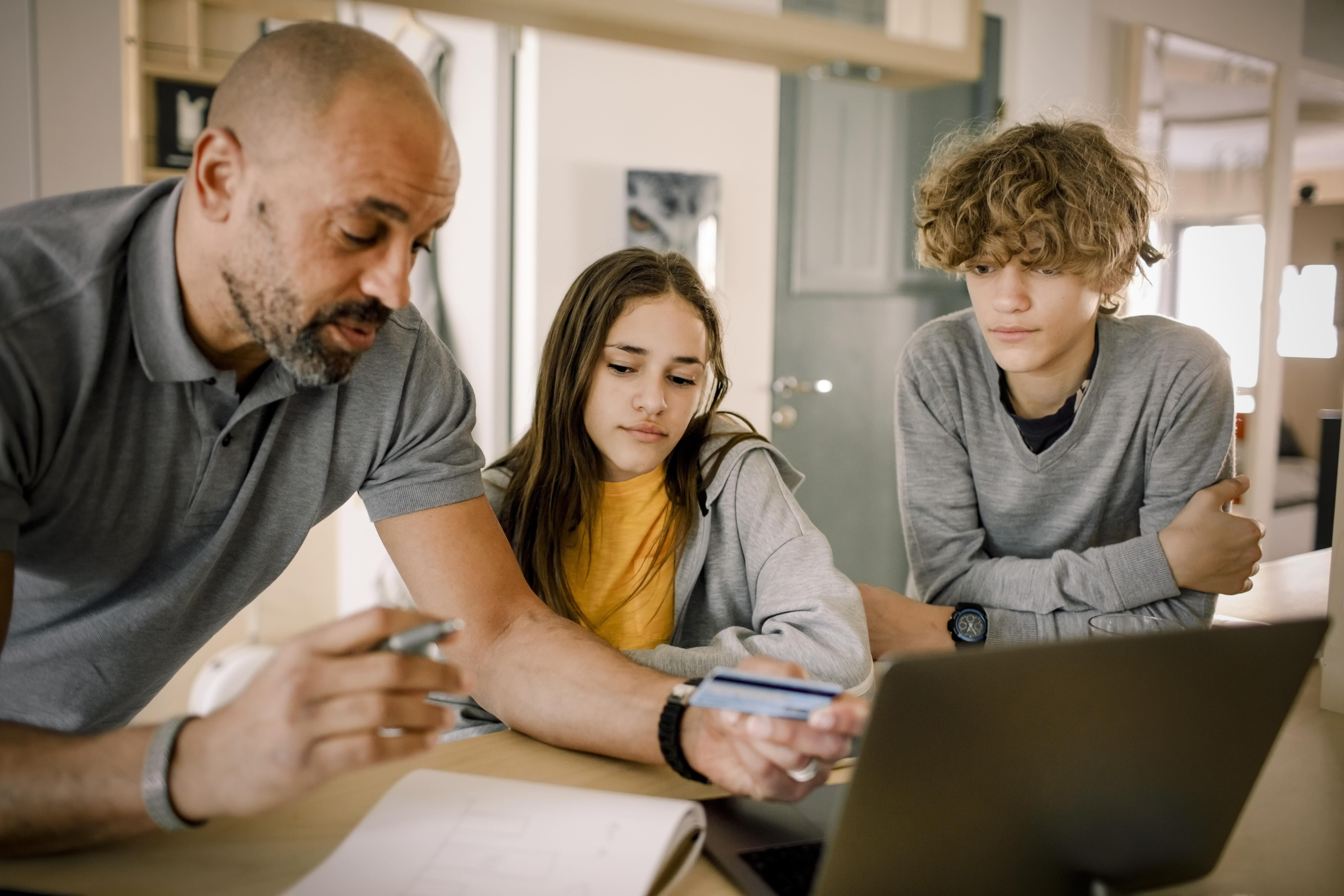 Father, Son, Daughter talk finances