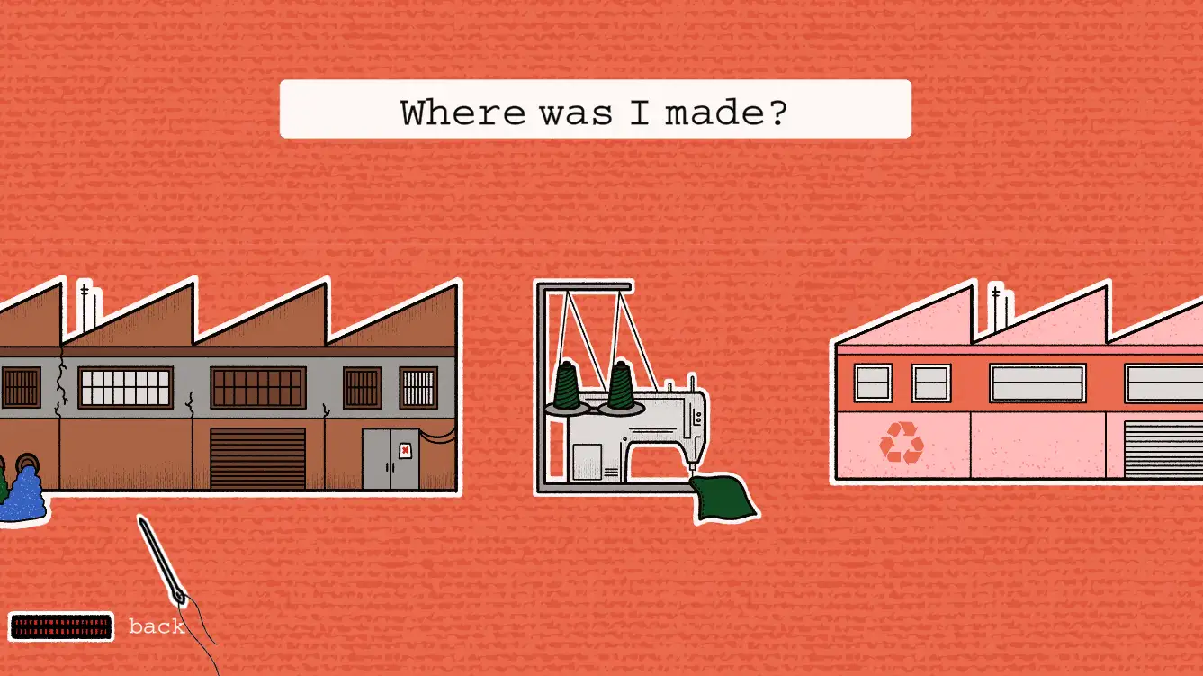 A screenshot from the game, Threads