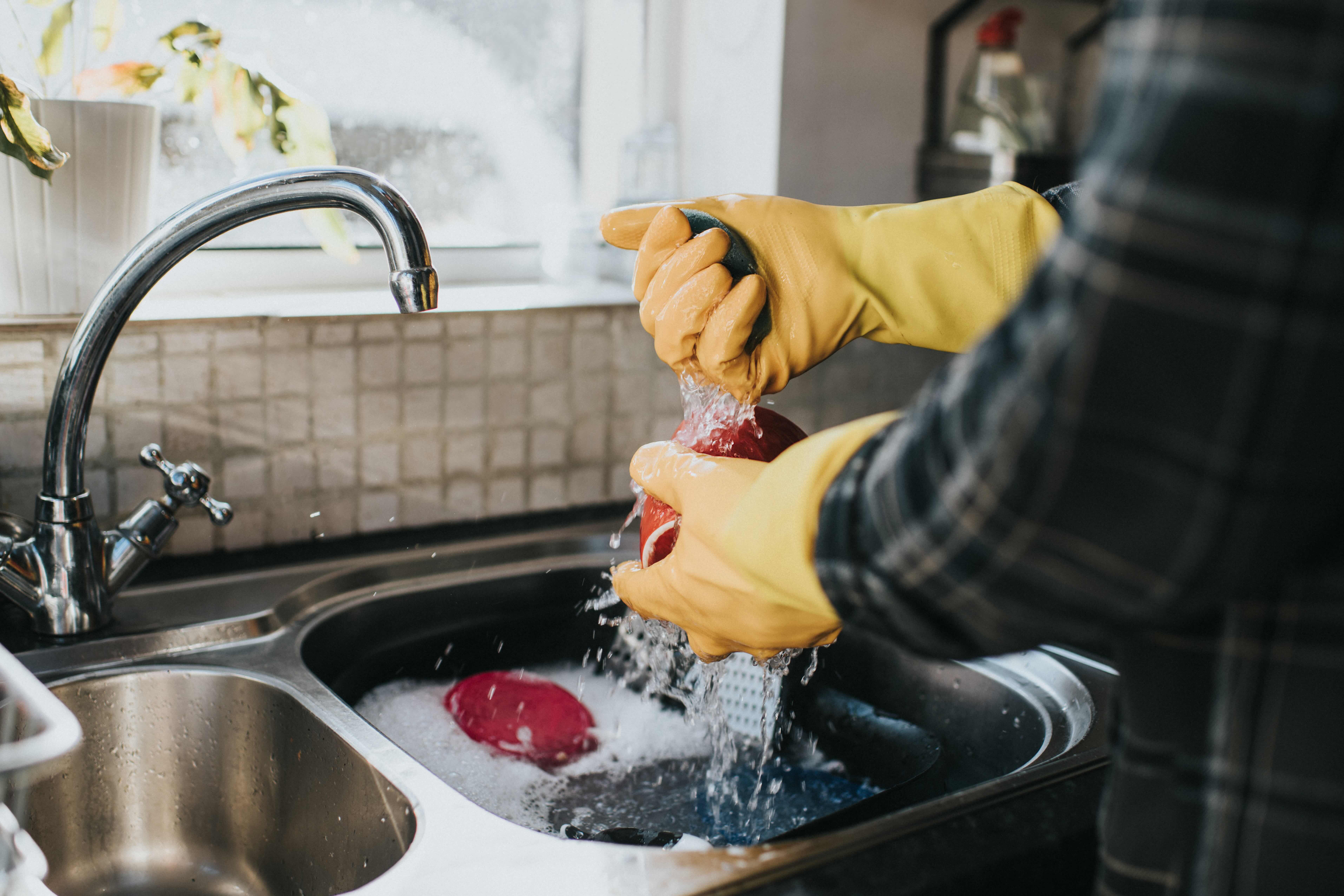 Washing up