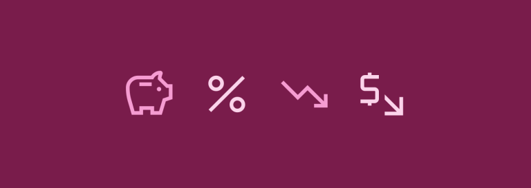 Graphic representing home, finances, lifestyle