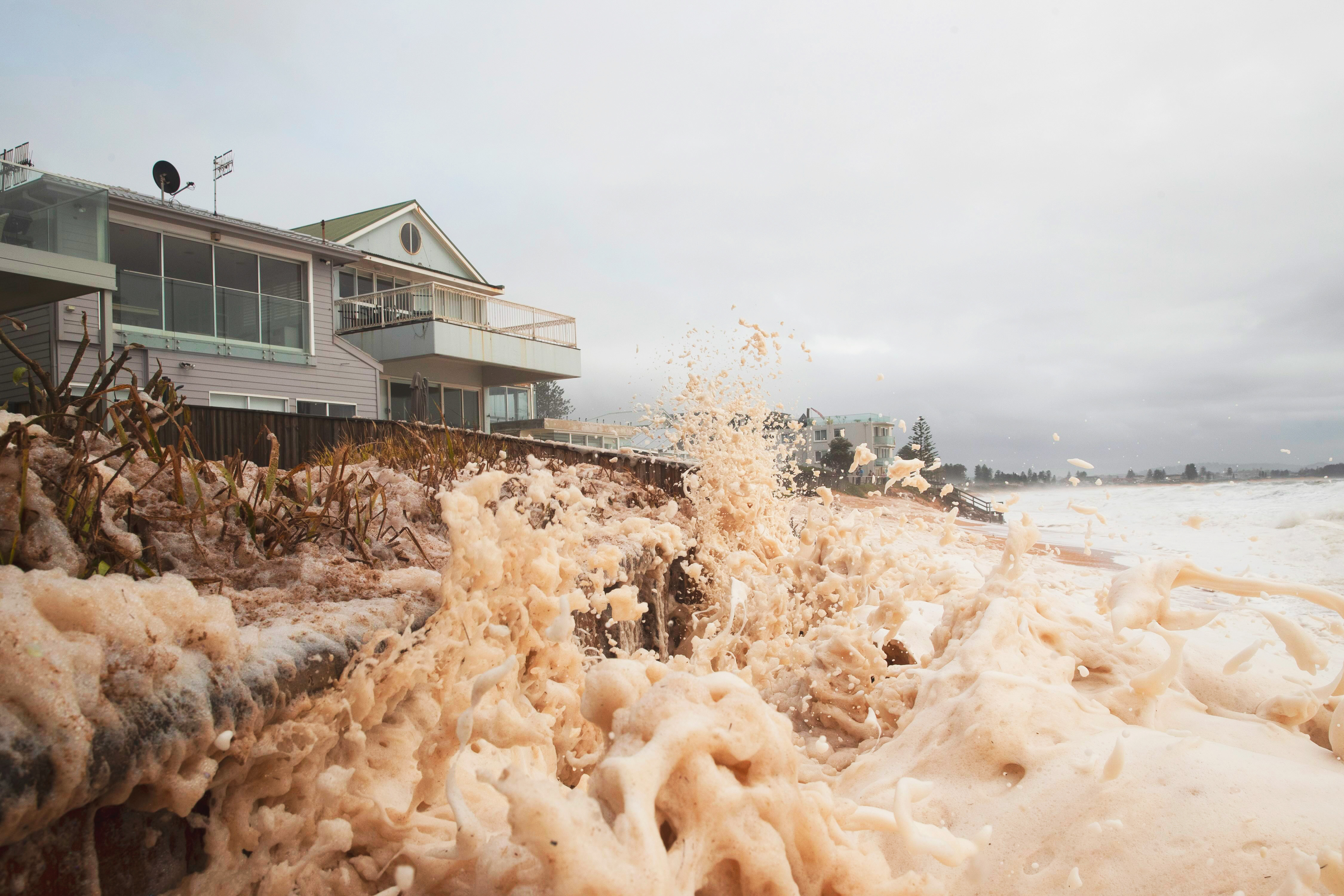 Wave Crashes near Home Sydney