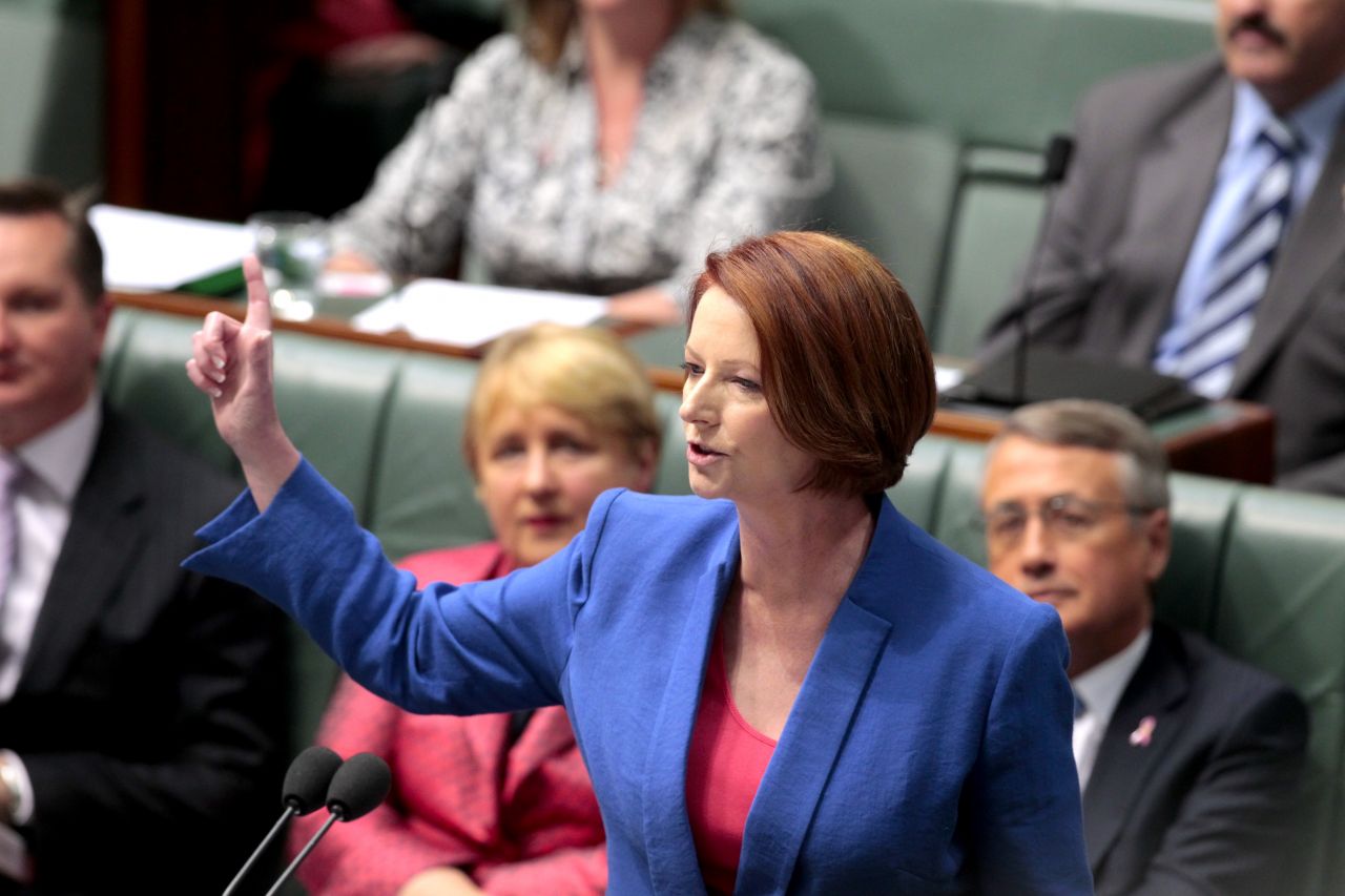 The reckoning of Gillard’s misogyny speech thumbnail image
