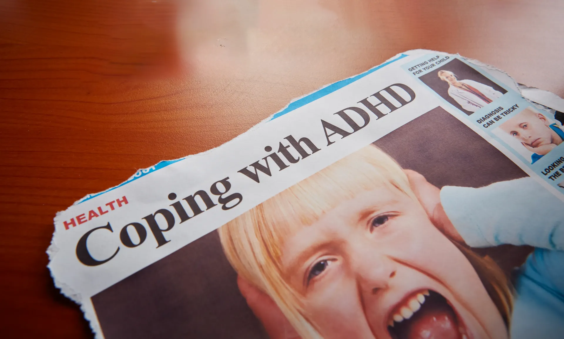 ADHS newspaper heading