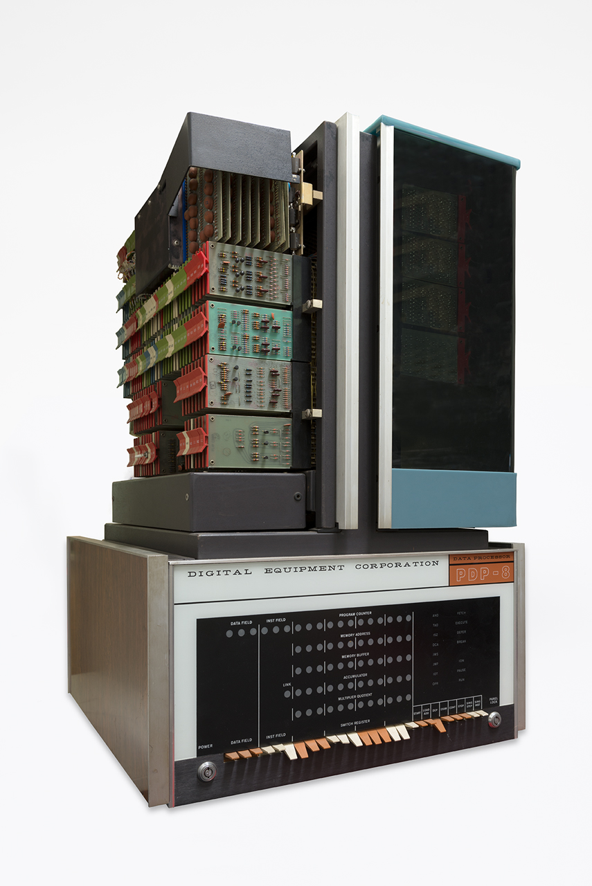 PDP-8 Minicomputer in Computer Science Department, 1967.