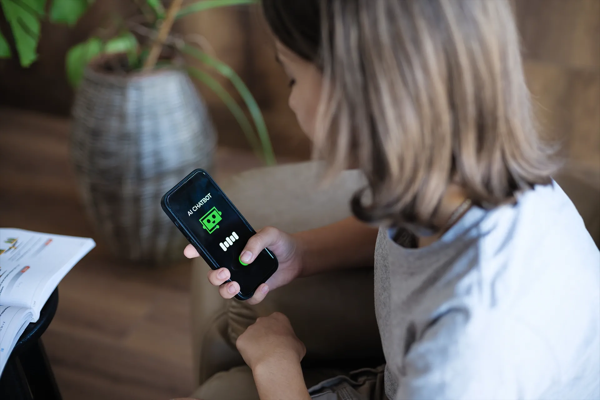 Tween using AI chatbot